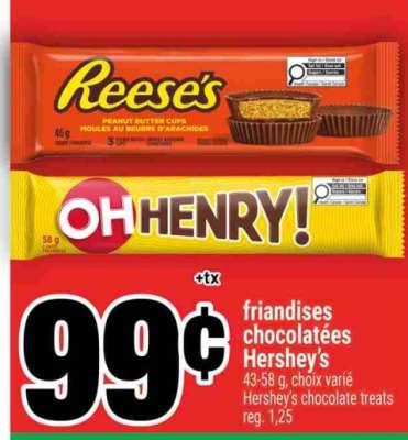friandises chocolatées Hershey’s