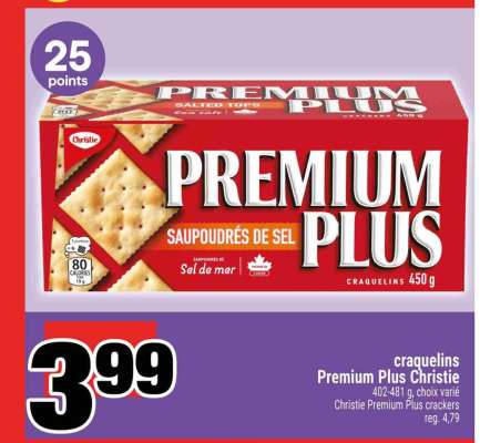 craquelins Premium Plus Christie