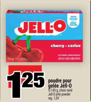 POUDRE POUR GELÉE JELL-O