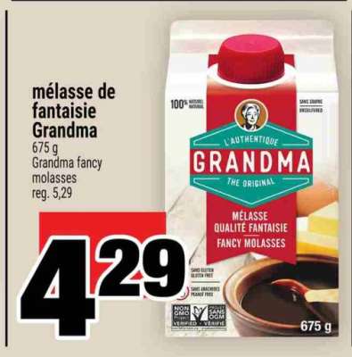 mélasse de fantaisie Grandma