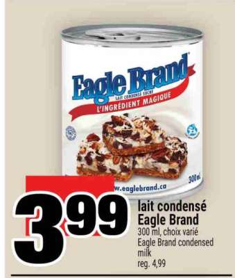 lait condensé Eagle Brand