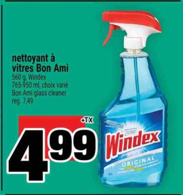 NETTOYANT À VITRES BON AMI