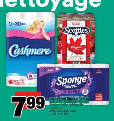 ESSUIE-TOUT SPONGE TOWELS