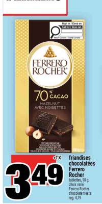 Ferrero Rocher friandises chocolatées