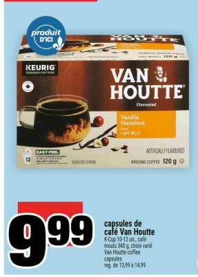 capsules de café Van Houtte