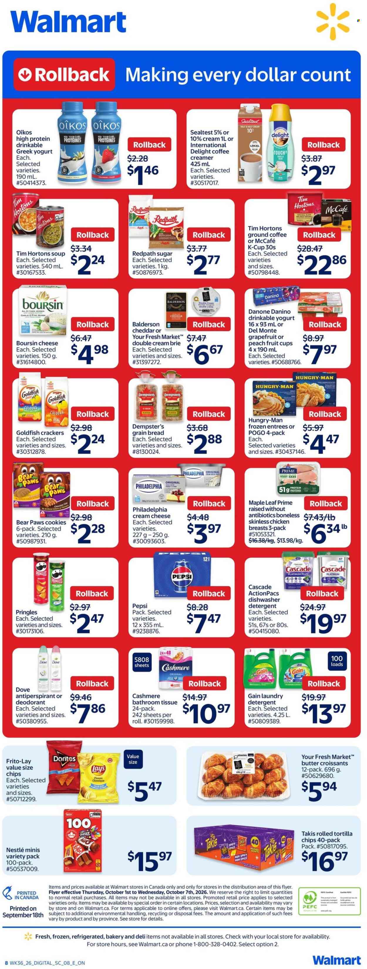 Walmart flyer  - October 01, 2026 - October 07, 2026. Page 2