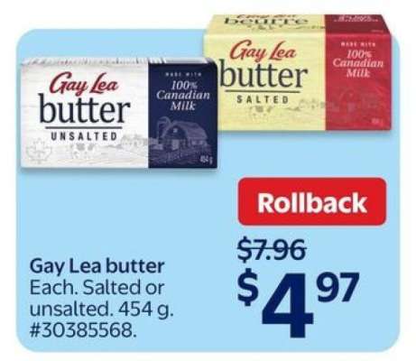 Gay Lea Butter