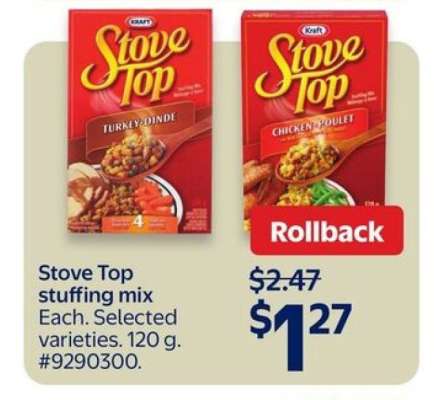STOVE TOP STUFFING MIX
