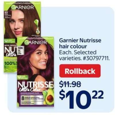 Garnier Nutrisse Hair Colour