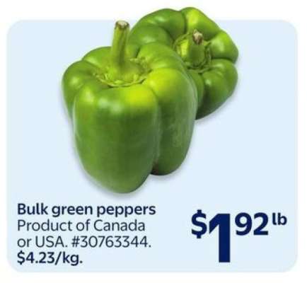 Bulk Green Peppers