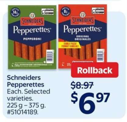 Schneiders Pepperettes