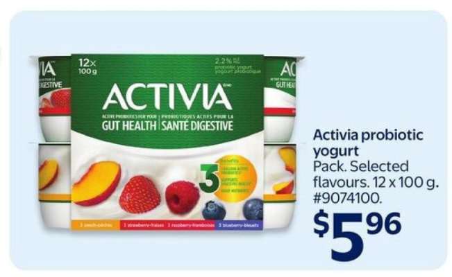 Activia Probiotic Yogurt