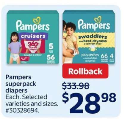 Pampers Superpack Diapers