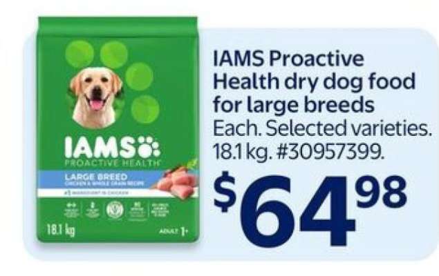 IAMS Proactive Health dry dog food for large breeds
