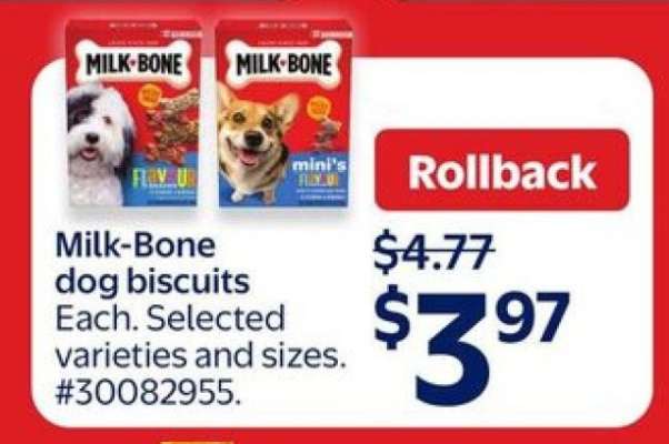 MILK-BONE DOG BISCUITS