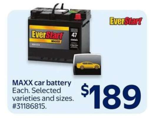 MAXX car battery