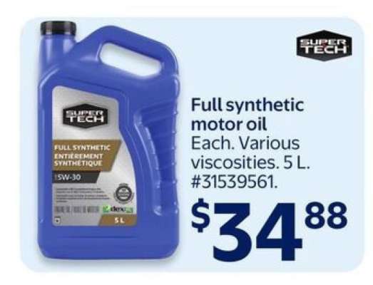 Full Synthetic Motor Oil