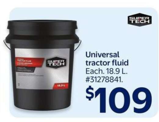 Universal tractor fluid