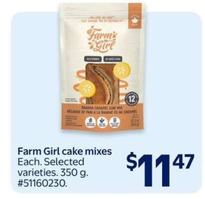 Farm Girl cake mixes