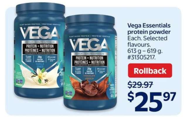 Vega Essentials Protein Powder