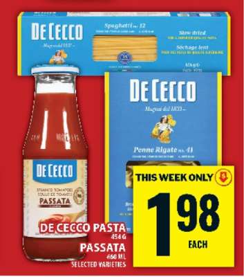 De Cecco Pasta/Passata