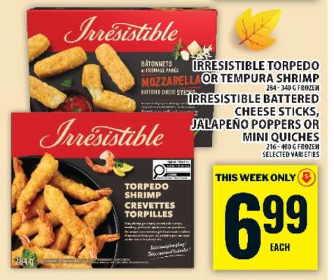 Irresistible Torpedo or Tempura Shrimp
