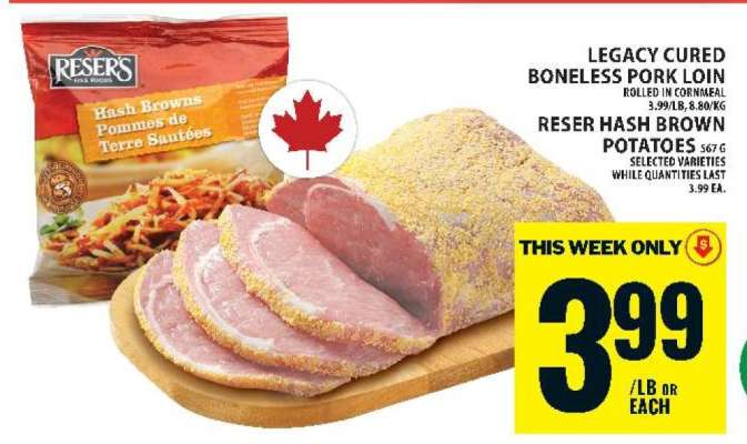 LEGACY CURED BONELESS PORK LOIN