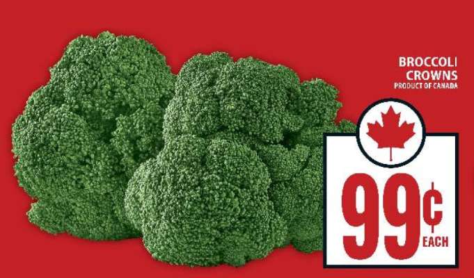 BROCCOLI CROWNS