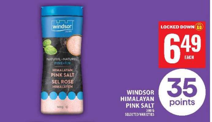 Windsor Himalayan Pink Salt