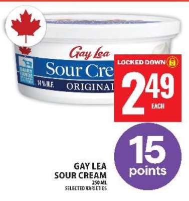 GAY LEA SOUR CREAM