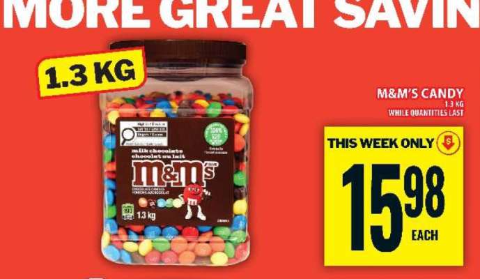 M&M's CANDY