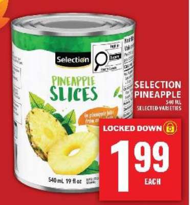 SELECTION PINEAPPLE
