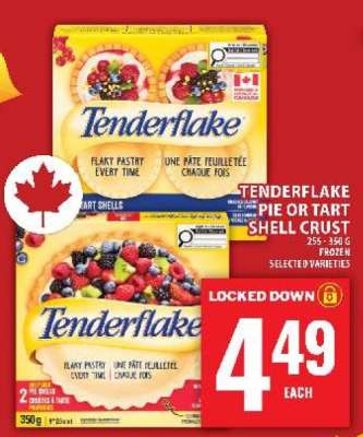 TENDERFLAKE PIE OR TART SHELL CRUST