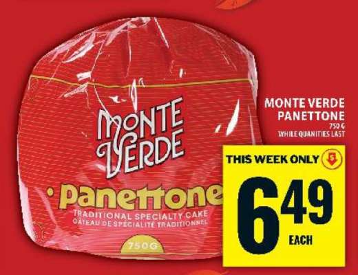 Monte Verde Panettone