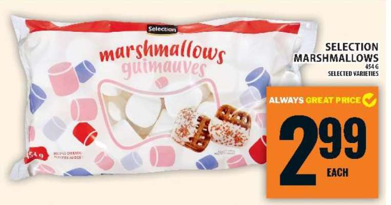 SELECTION MARSHMALLOWS