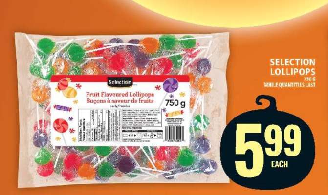 SELECTION LOLLIPOPS