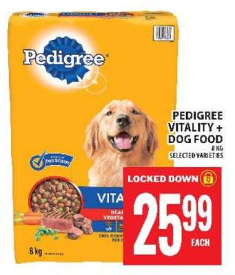 Pedigree Vitality+ Dog Food