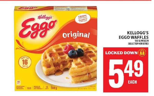 KELLOGG’S EGGO WAFFLES