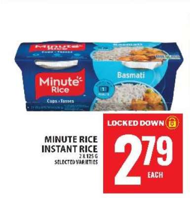MINUTE RICE INSTANT RICE