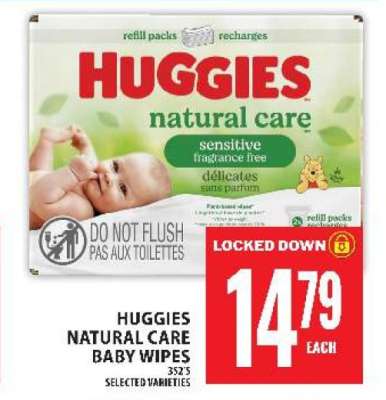 Huggies Natural Care Baby Wipes