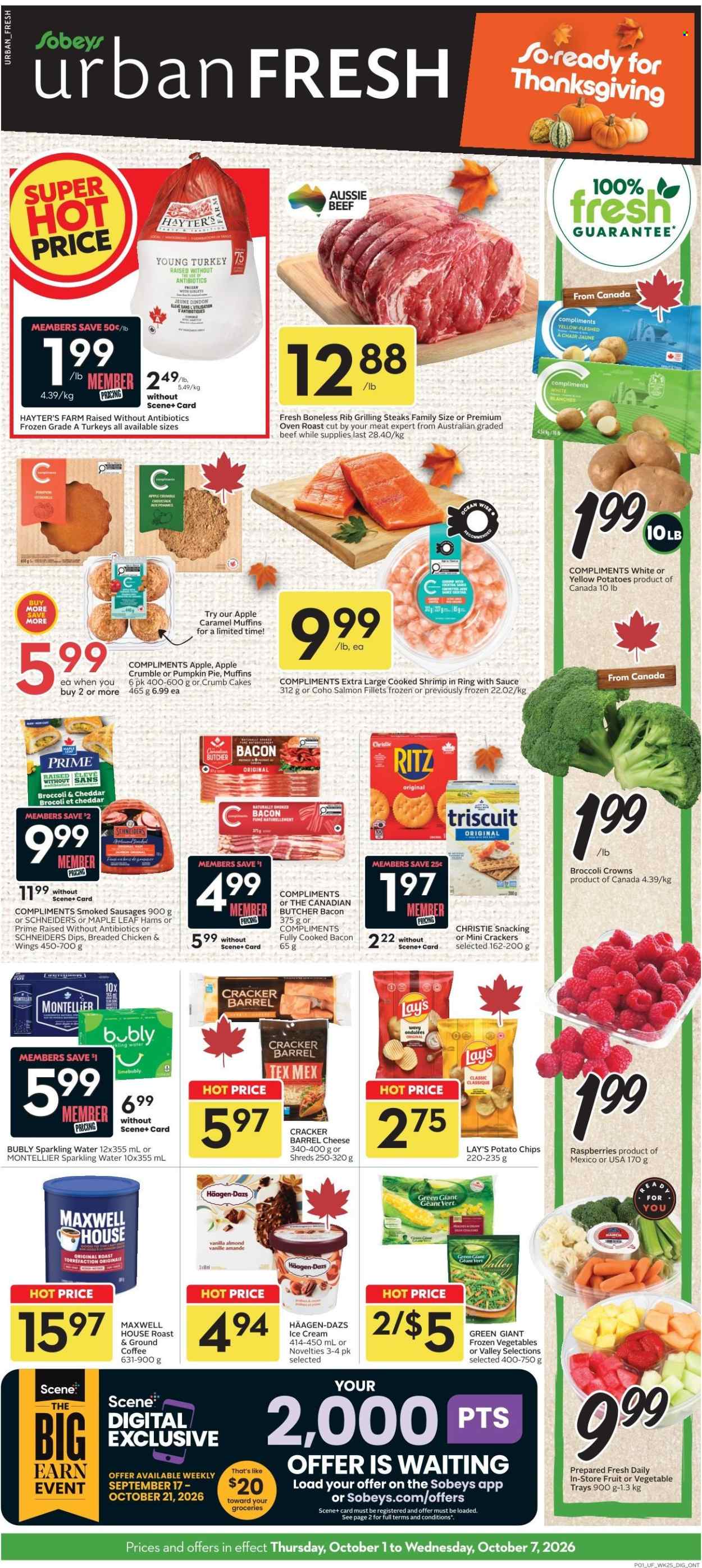 Sobeys Urban Fresh flyer  - October 01, 2026 - October 07, 2026. Page 1