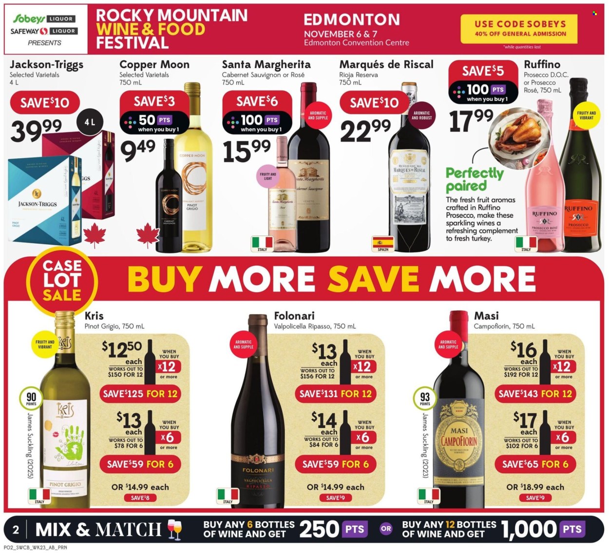 Sobeys Liquor flyer  - October 01, 2026 - October 07, 2026. Page 2