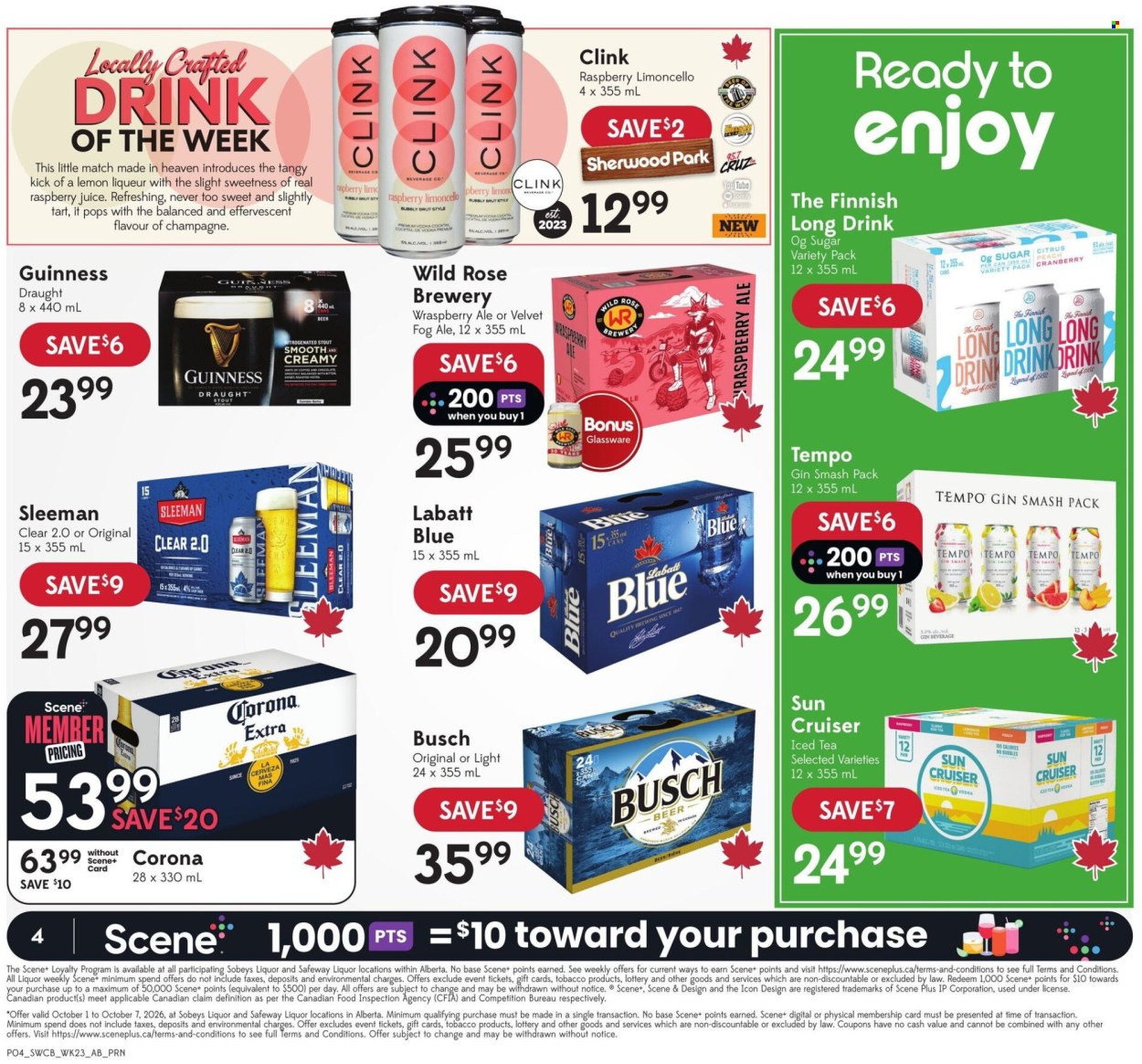 Sobeys Liquor flyer  - October 01, 2026 - October 07, 2026. Page 5