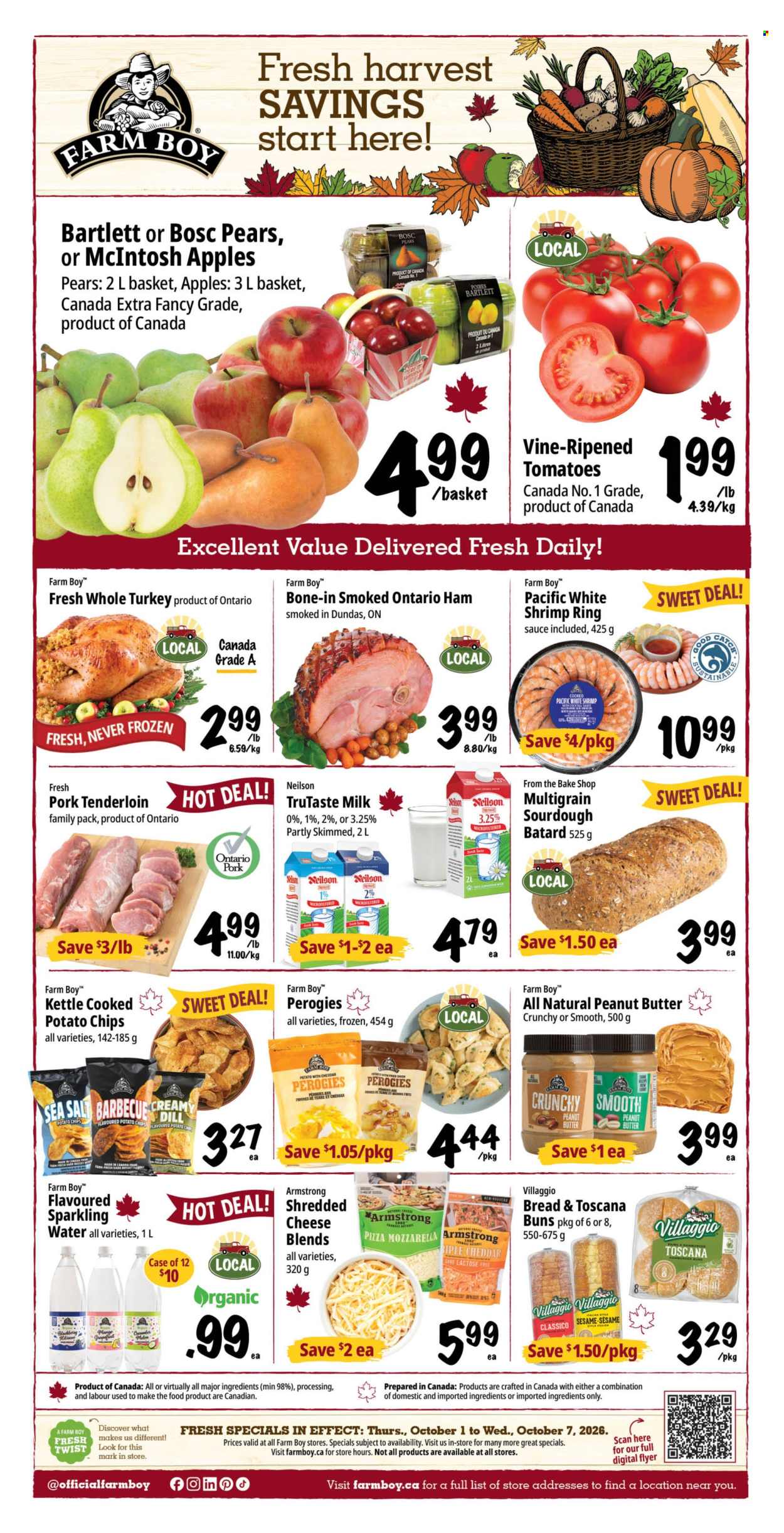 Farm Boy flyer  - October 01, 2026 - October 07, 2026. Page 1