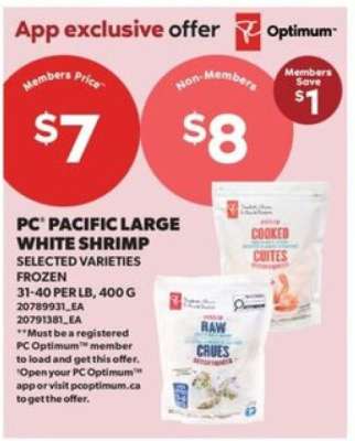 PC Pacific Large White Shrimp