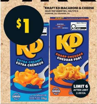 Kraft KD Macaroni & Cheese