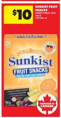 Sunkist Fruit Snacks
