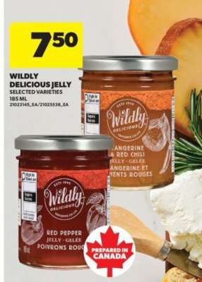 WILDLY DELICIOUS JELLY