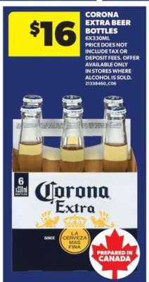 Corona Extra Beer Bottles