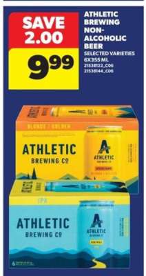 Athletic Brewing Non-Alcoholic Beer